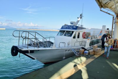 石垣島　小浜島　渡し船