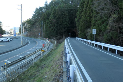 南三陸の新交通「 BRT 」の通路