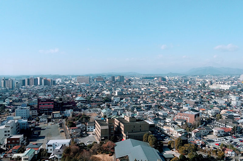 宇都宮市の住宅街